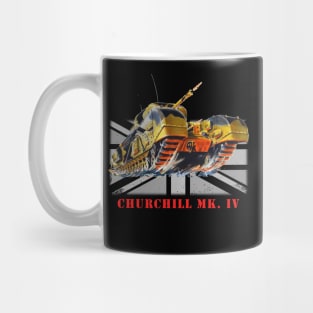 Churchill Mk.IV Military tank WW2 Mug